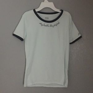 “Stay Humble” Blue Top